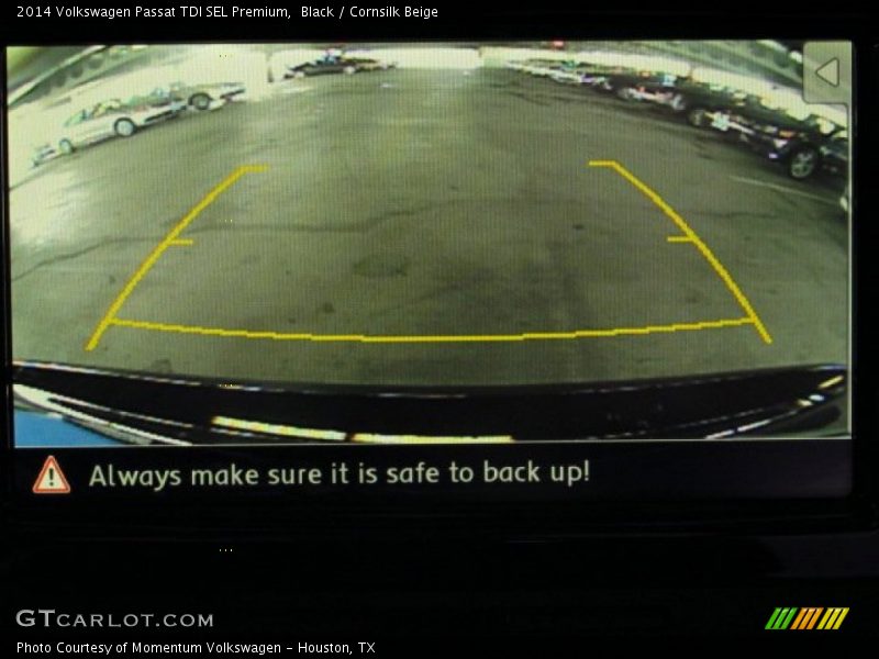 Black / Cornsilk Beige 2014 Volkswagen Passat TDI SEL Premium