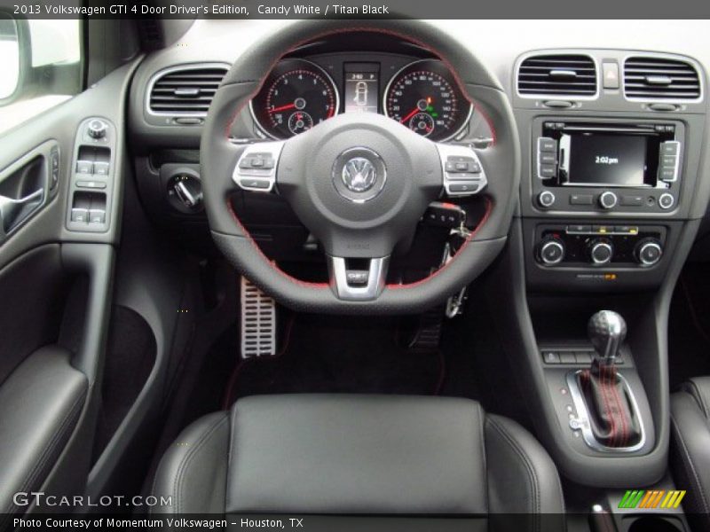Candy White / Titan Black 2013 Volkswagen GTI 4 Door Driver's Edition