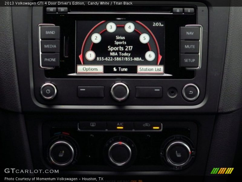 Candy White / Titan Black 2013 Volkswagen GTI 4 Door Driver's Edition