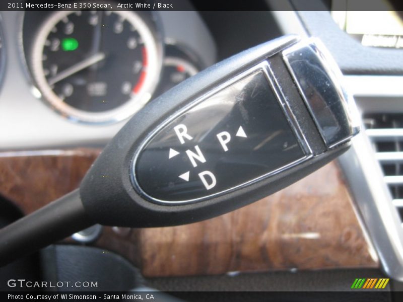 Arctic White / Black 2011 Mercedes-Benz E 350 Sedan