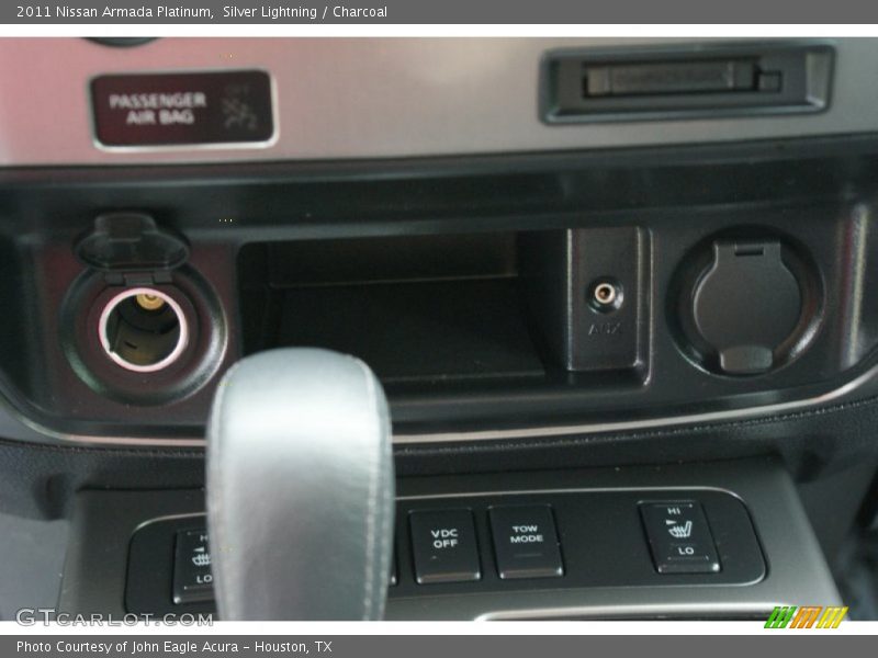 Silver Lightning / Charcoal 2011 Nissan Armada Platinum