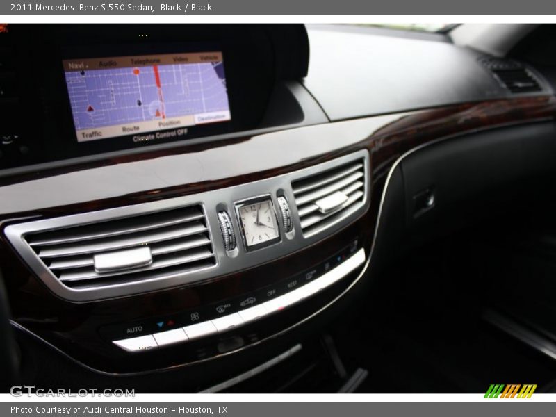 Black / Black 2011 Mercedes-Benz S 550 Sedan