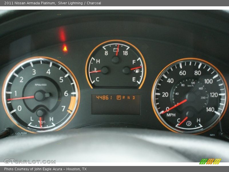  2011 Armada Platinum Platinum Gauges