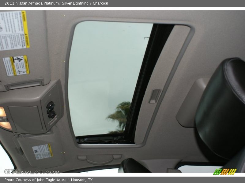 Silver Lightning / Charcoal 2011 Nissan Armada Platinum