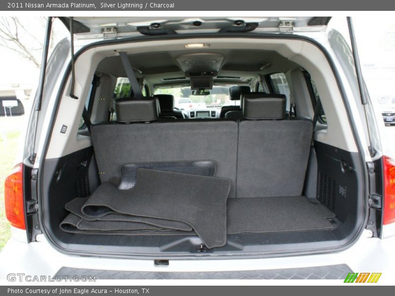 Silver Lightning / Charcoal 2011 Nissan Armada Platinum