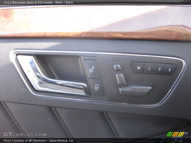Black / Black 2011 Mercedes-Benz E 350 Sedan
