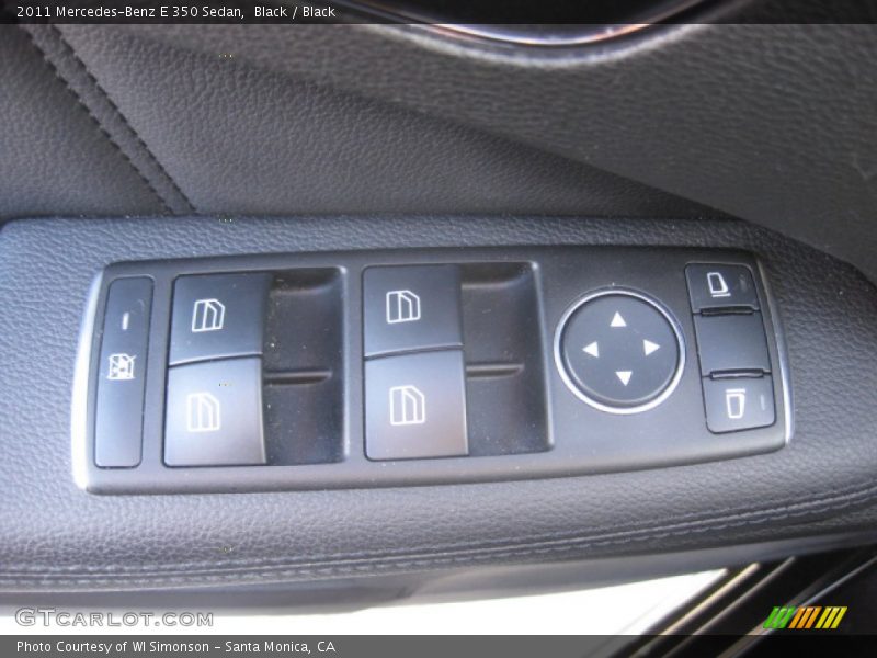 Black / Black 2011 Mercedes-Benz E 350 Sedan