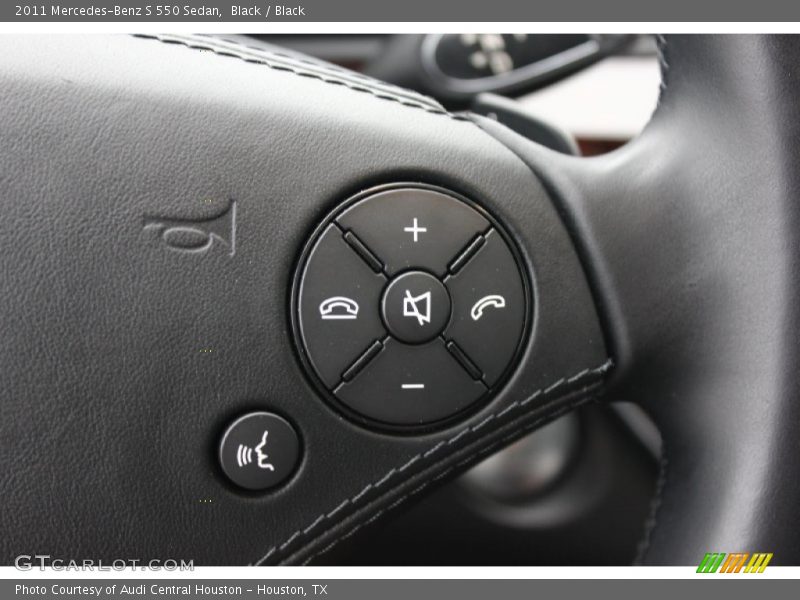 Black / Black 2011 Mercedes-Benz S 550 Sedan