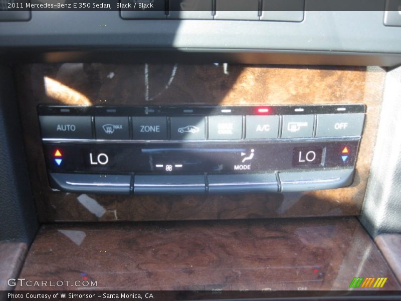 Black / Black 2011 Mercedes-Benz E 350 Sedan