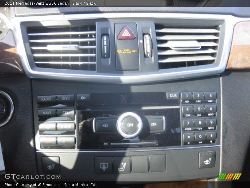 Black / Black 2011 Mercedes-Benz E 350 Sedan