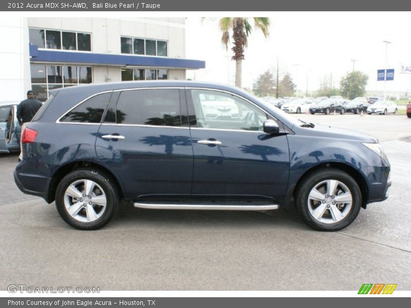 Bali Blue Pearl / Taupe 2012 Acura MDX SH-AWD