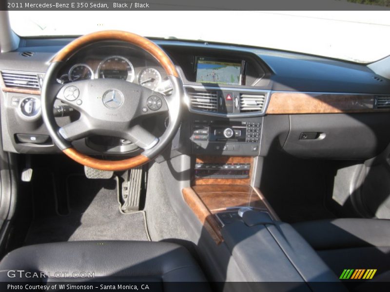 Black / Black 2011 Mercedes-Benz E 350 Sedan