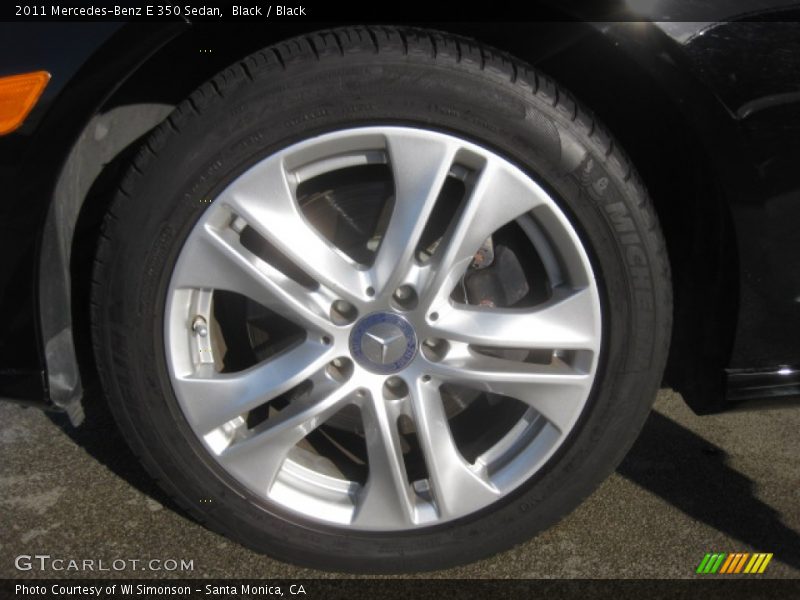 Black / Black 2011 Mercedes-Benz E 350 Sedan