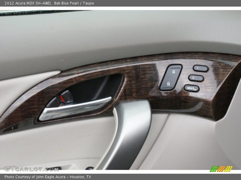Bali Blue Pearl / Taupe 2012 Acura MDX SH-AWD