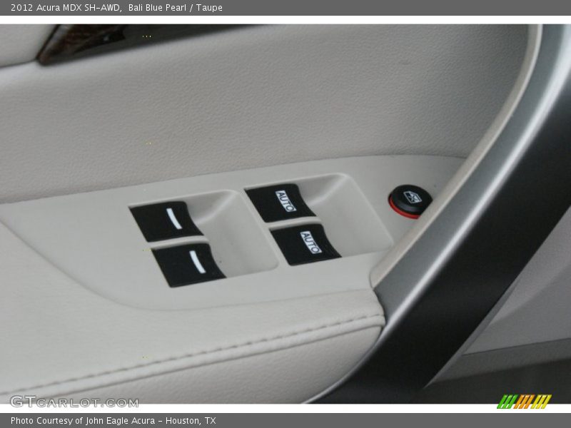 Bali Blue Pearl / Taupe 2012 Acura MDX SH-AWD