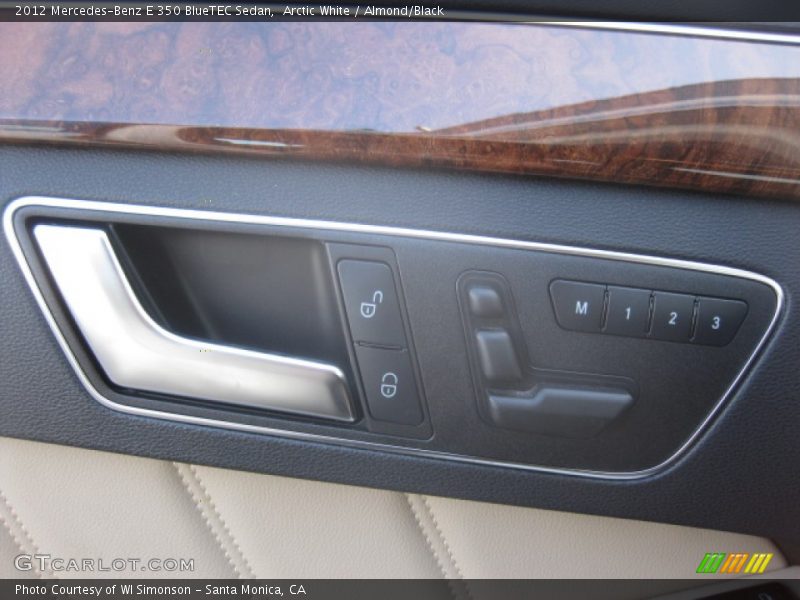 Arctic White / Almond/Black 2012 Mercedes-Benz E 350 BlueTEC Sedan