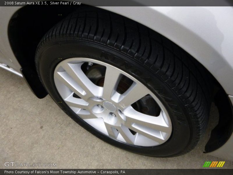 Silver Pearl / Gray 2008 Saturn Aura XE 3.5