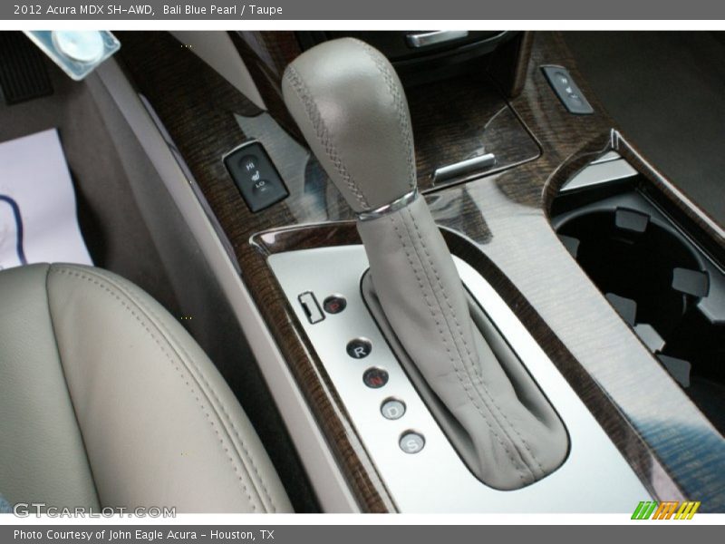 Bali Blue Pearl / Taupe 2012 Acura MDX SH-AWD