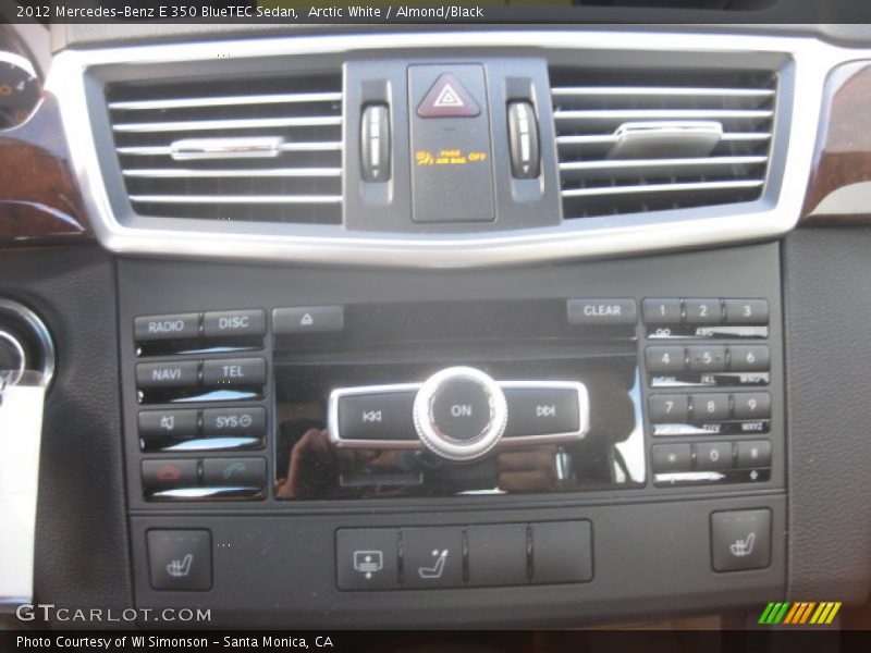 Arctic White / Almond/Black 2012 Mercedes-Benz E 350 BlueTEC Sedan