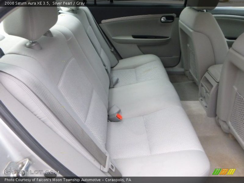 Silver Pearl / Gray 2008 Saturn Aura XE 3.5