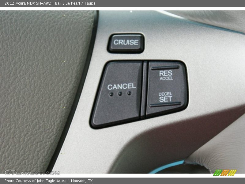 Bali Blue Pearl / Taupe 2012 Acura MDX SH-AWD