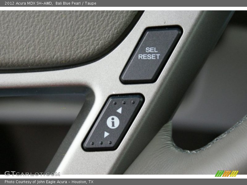 Bali Blue Pearl / Taupe 2012 Acura MDX SH-AWD