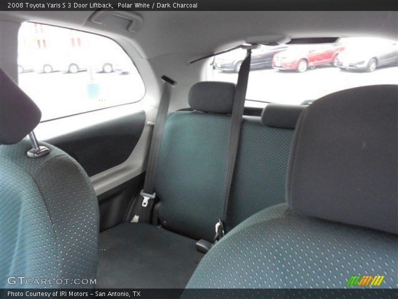 Polar White / Dark Charcoal 2008 Toyota Yaris S 3 Door Liftback
