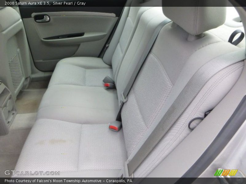 Silver Pearl / Gray 2008 Saturn Aura XE 3.5