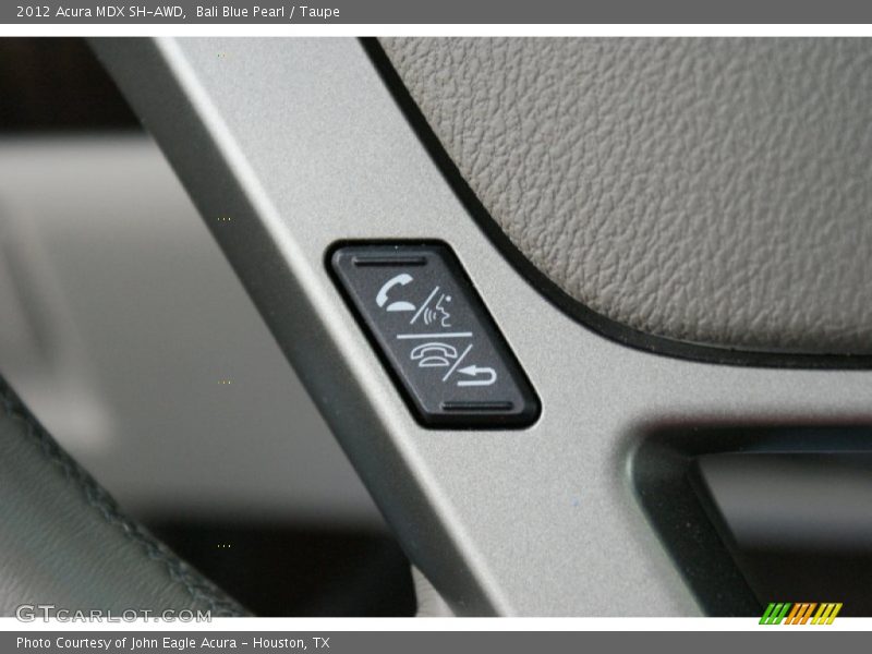 Bali Blue Pearl / Taupe 2012 Acura MDX SH-AWD