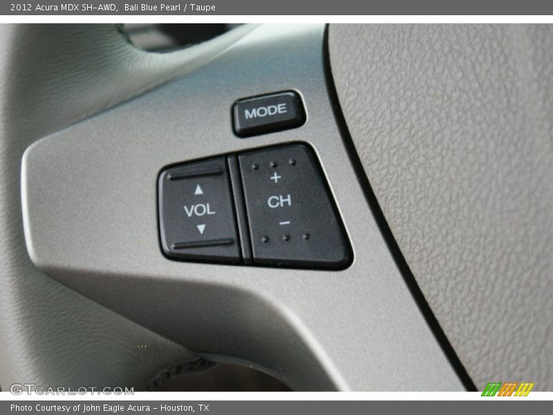 Bali Blue Pearl / Taupe 2012 Acura MDX SH-AWD