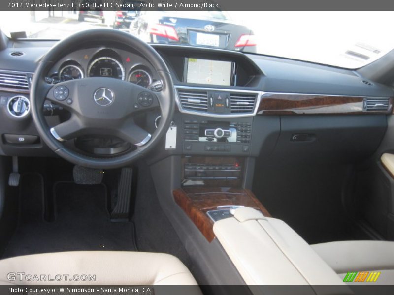 Arctic White / Almond/Black 2012 Mercedes-Benz E 350 BlueTEC Sedan