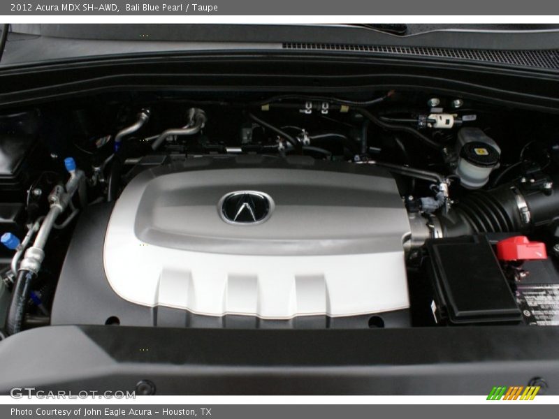 Bali Blue Pearl / Taupe 2012 Acura MDX SH-AWD