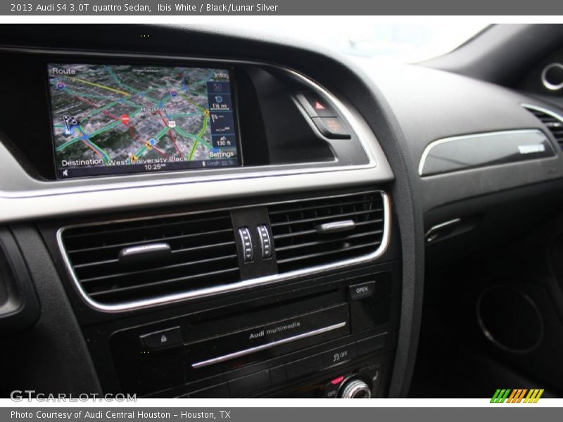 Ibis White / Black/Lunar Silver 2013 Audi S4 3.0T quattro Sedan