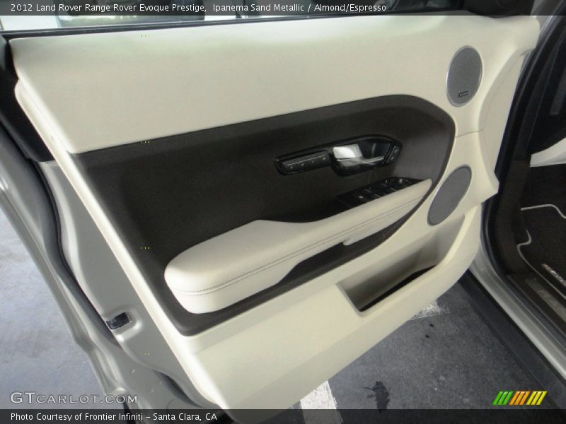 Ipanema Sand Metallic / Almond/Espresso 2012 Land Rover Range Rover Evoque Prestige