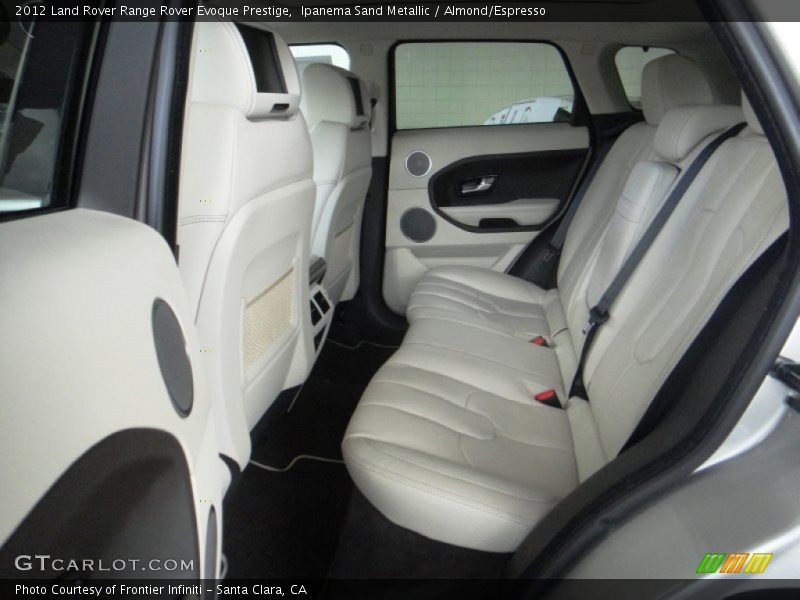 Ipanema Sand Metallic / Almond/Espresso 2012 Land Rover Range Rover Evoque Prestige