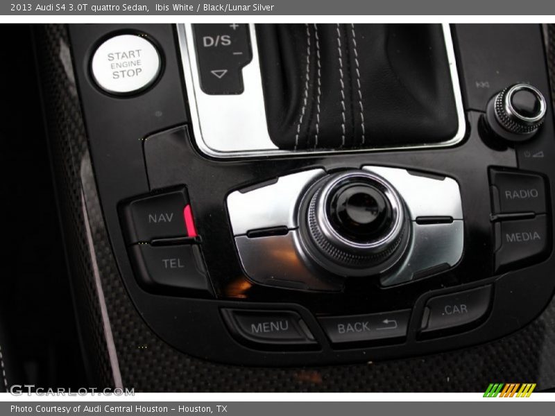 Ibis White / Black/Lunar Silver 2013 Audi S4 3.0T quattro Sedan