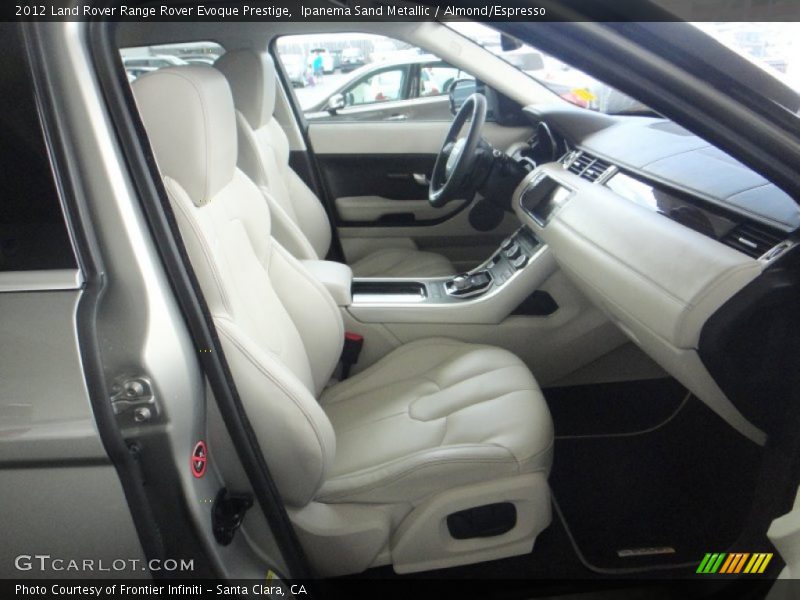 Ipanema Sand Metallic / Almond/Espresso 2012 Land Rover Range Rover Evoque Prestige