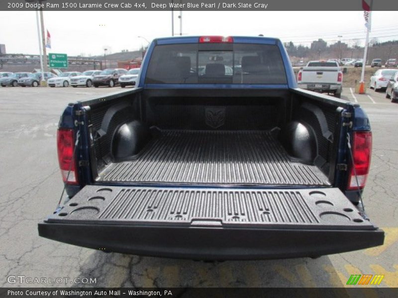 Deep Water Blue Pearl / Dark Slate Gray 2009 Dodge Ram 1500 Laramie Crew Cab 4x4
