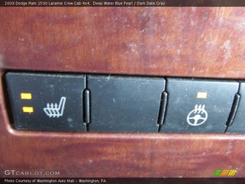 Deep Water Blue Pearl / Dark Slate Gray 2009 Dodge Ram 1500 Laramie Crew Cab 4x4