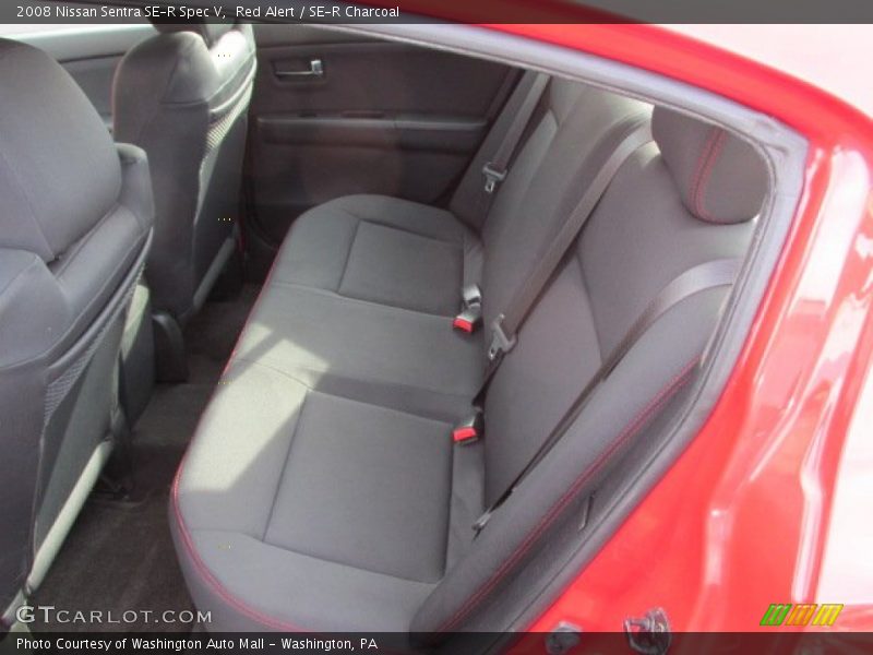 Red Alert / SE-R Charcoal 2008 Nissan Sentra SE-R Spec V