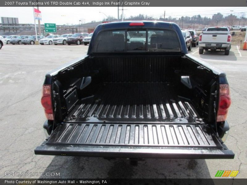 Indigo Ink Pearl / Graphite Gray 2007 Toyota Tacoma V6 TRD Double Cab 4x4