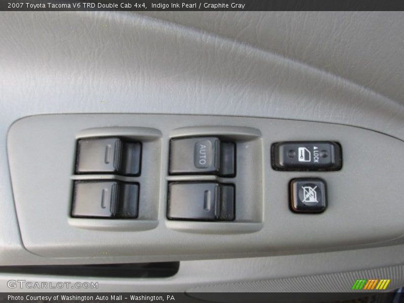 Indigo Ink Pearl / Graphite Gray 2007 Toyota Tacoma V6 TRD Double Cab 4x4