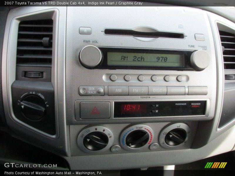 Indigo Ink Pearl / Graphite Gray 2007 Toyota Tacoma V6 TRD Double Cab 4x4