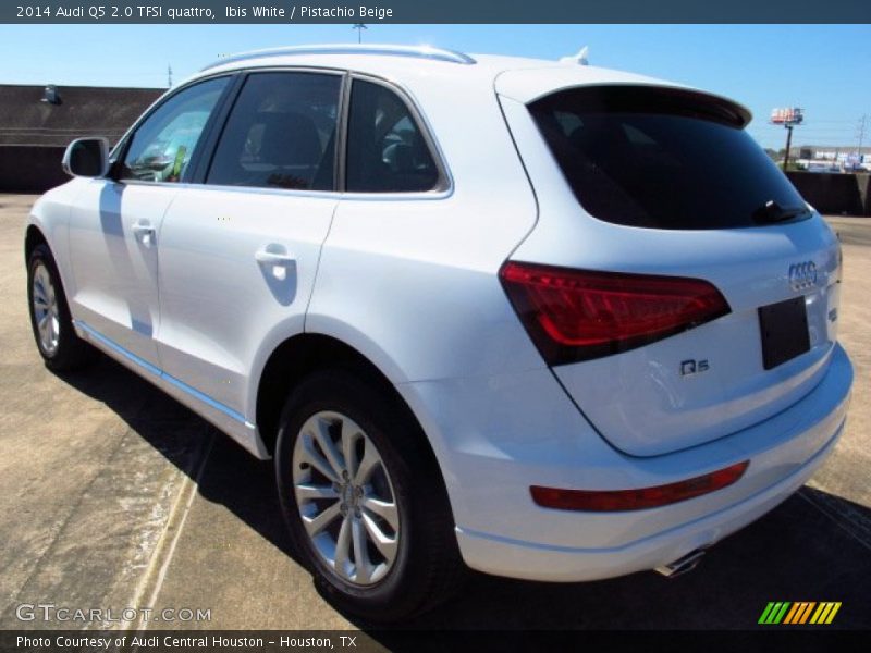 Ibis White / Pistachio Beige 2014 Audi Q5 2.0 TFSI quattro