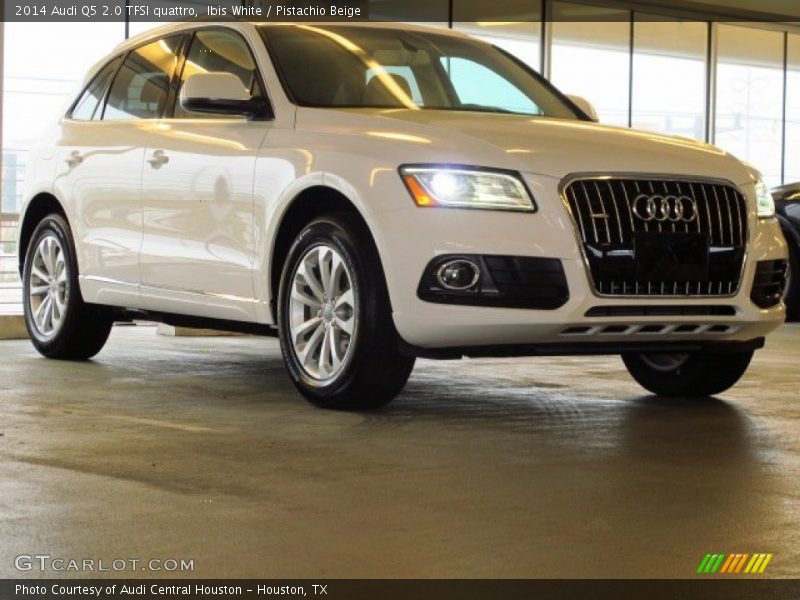 Ibis White / Pistachio Beige 2014 Audi Q5 2.0 TFSI quattro