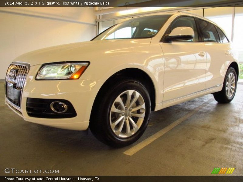 Ibis White / Pistachio Beige 2014 Audi Q5 2.0 TFSI quattro