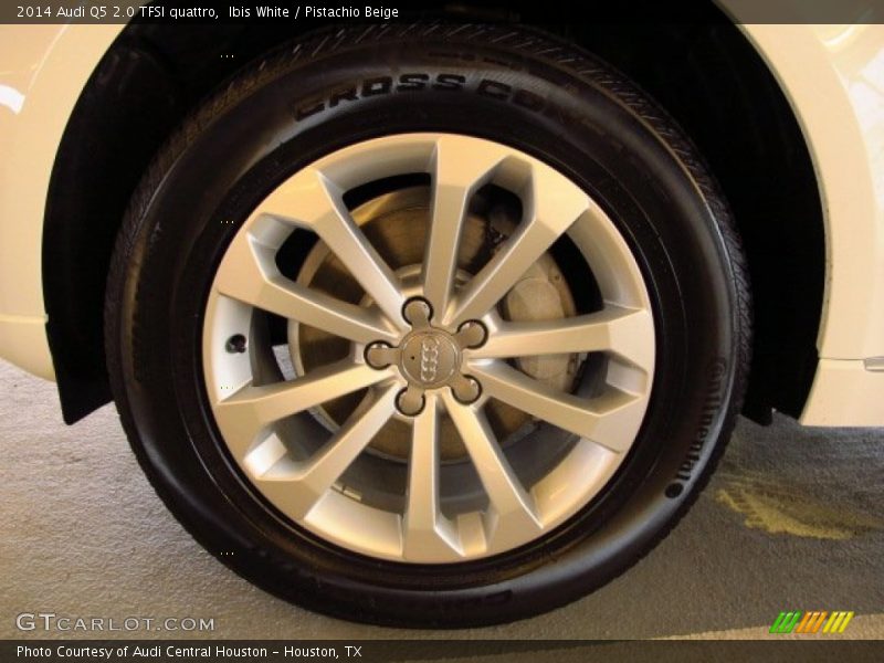 Ibis White / Pistachio Beige 2014 Audi Q5 2.0 TFSI quattro