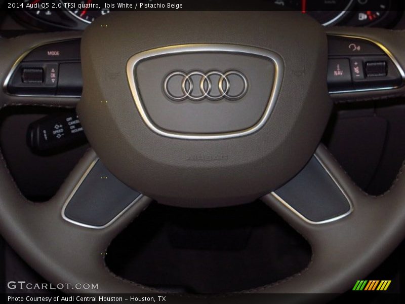 Ibis White / Pistachio Beige 2014 Audi Q5 2.0 TFSI quattro