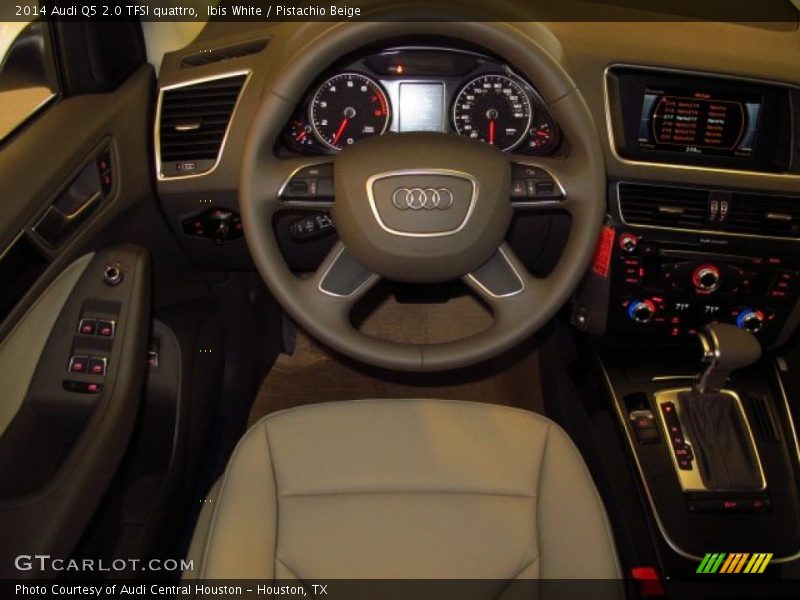 Ibis White / Pistachio Beige 2014 Audi Q5 2.0 TFSI quattro