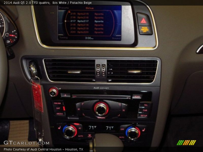 Ibis White / Pistachio Beige 2014 Audi Q5 2.0 TFSI quattro